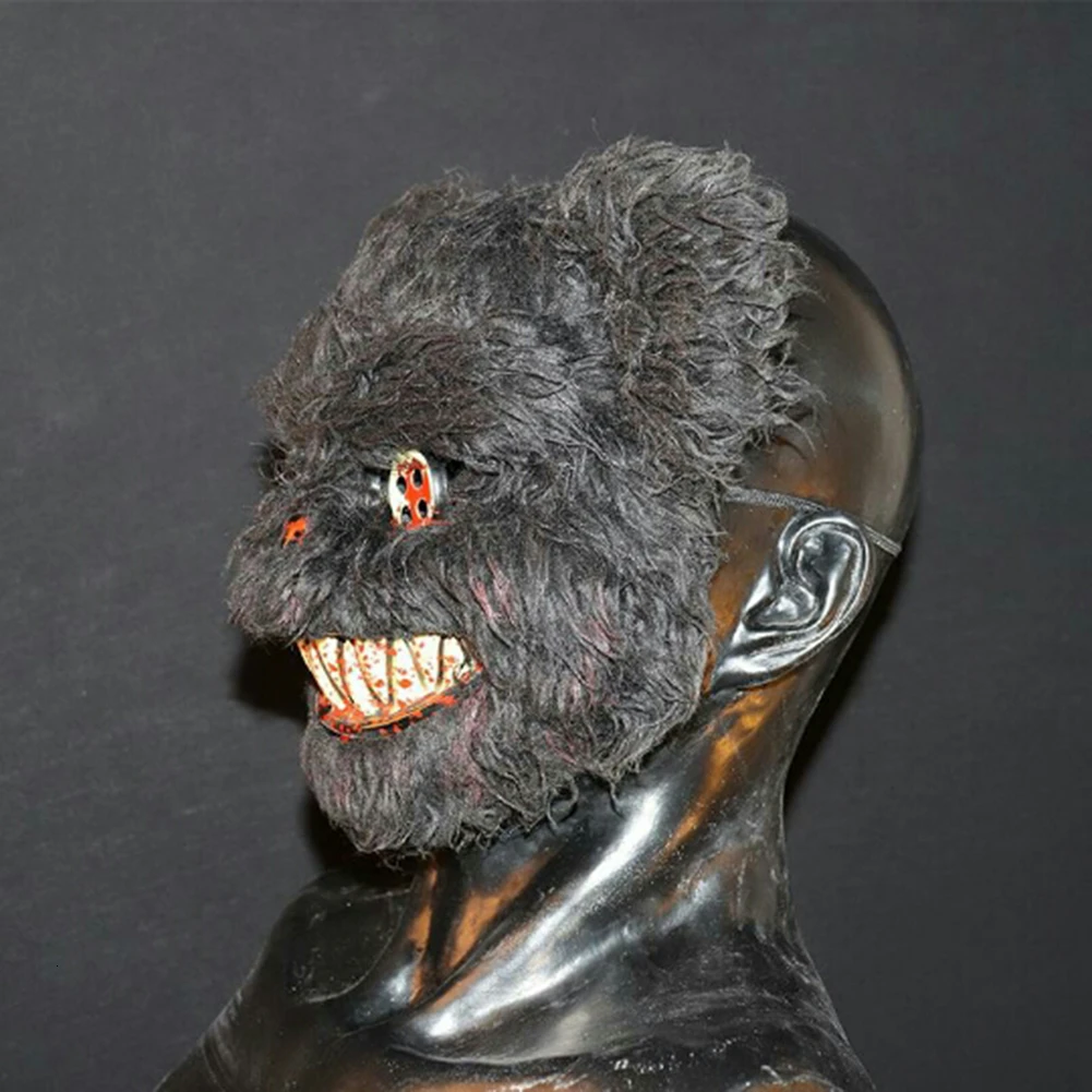 Новая маска на Хэллоуин кровавый плюшевый мишка и убийца кролик Маскарад