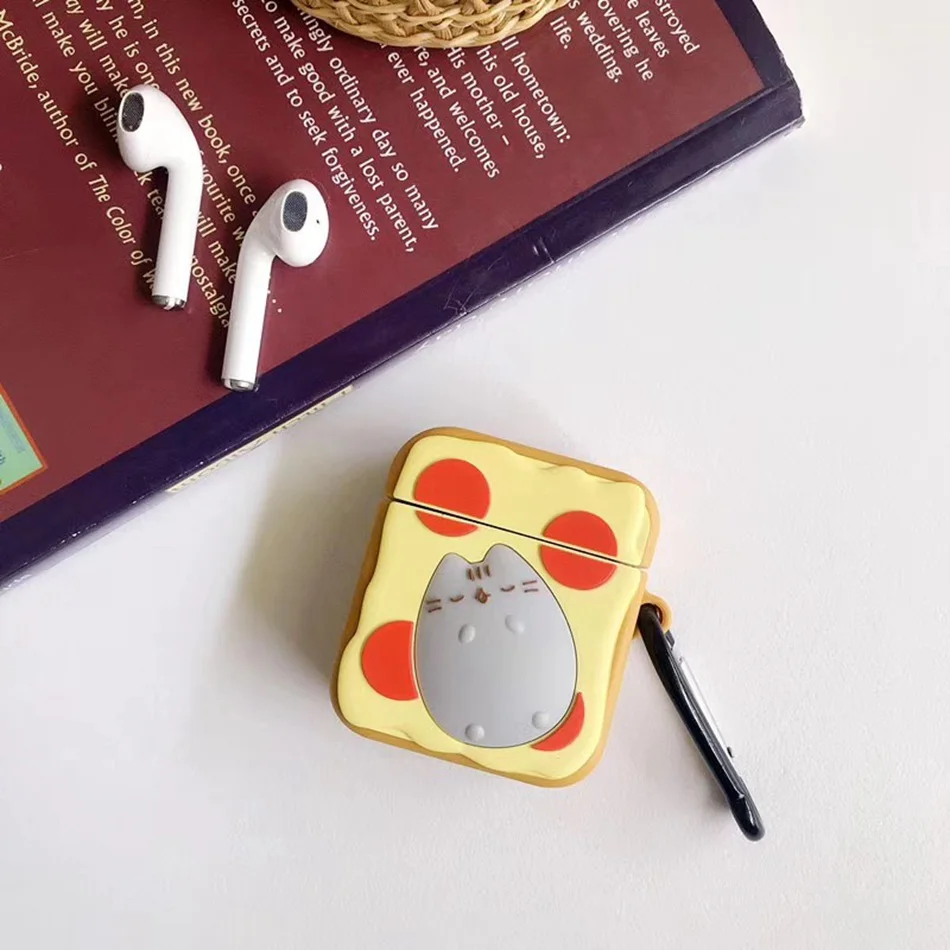 854-E Милый чехол для наушников для Airpods, чехол Bluetooth, Забавный 3D чехол с когтями для Apple Air pods 2, защитный чехол, наушники, гарнитура - Цвет: 854-E