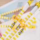 Гелевая ручка в виде ленивого яйца, 1 шт., принадлежности для школы и офиса, милые кавайные креативные милые аниме Мультяшные Канцтовары