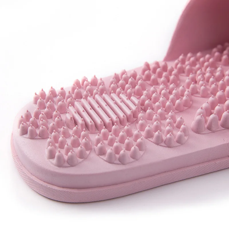 

House Non slip Women Massage Slippers Summer Fashion Indoor Outdoor Flip Flops Woman Shoes Beach Bathroom Slipper Men Slide