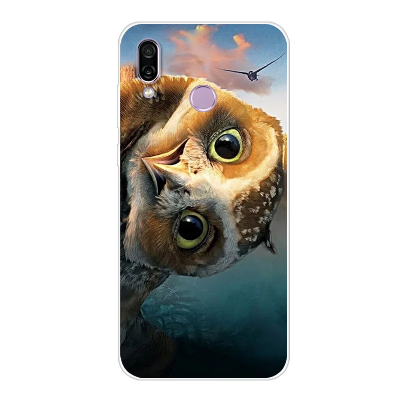 Флуоресцентный желтый Силиконовый чехол для huawei Honor Play, мягкий силиконовый чехол, TPU чехол для телефона, для huawei Honor Play, чехол, 6,3 капа, Coque Honor Play Funda - Цвет: Флуоресцентный желтый