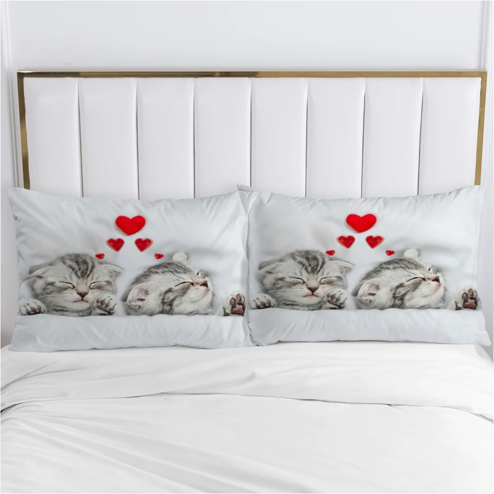 3D наволочка для подушки чехол роскошные постельные принадлежности наволочки