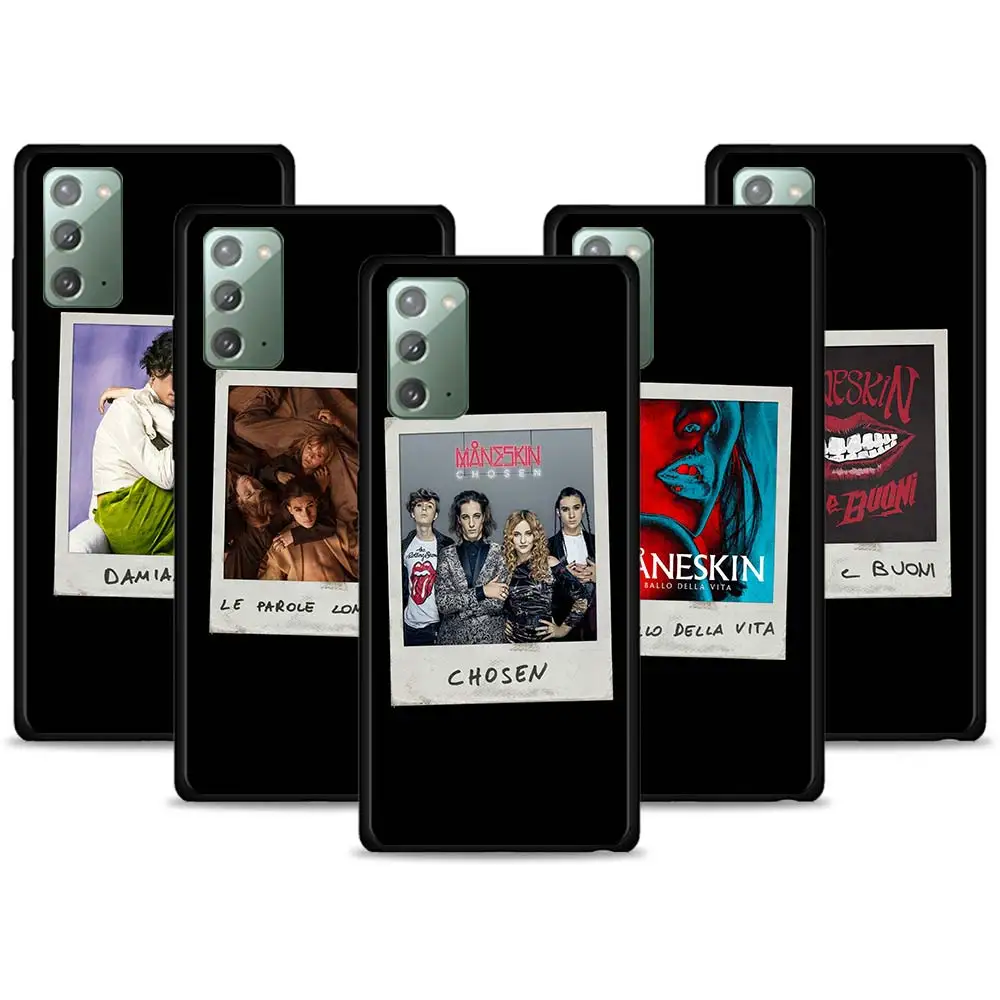 

Maneskin Damiano Phone Case for Samsung M51 M31 M31s M30s M21 M11 M01 Silicone Cover for Note 20 Ultra 10Lite 10Plus 9 8 Coque