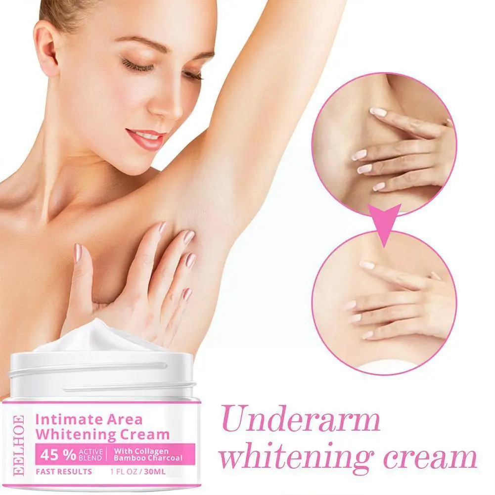 

Underarm Whitening Cream Skin Cream Elbow Knee Legs Skin Whitening Parts Private Dark 30g Lightening Thigh E1T9