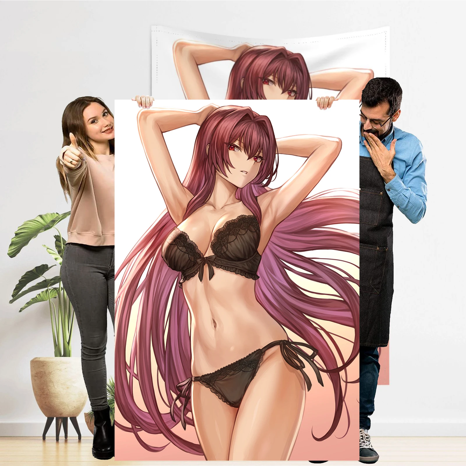 

Fate Grand Order Tapestry Hentai Anime Scathach Poster Wall Hanging Artist Tapestries Sexy Adult Tapestrys H Doujinshi Tapestr