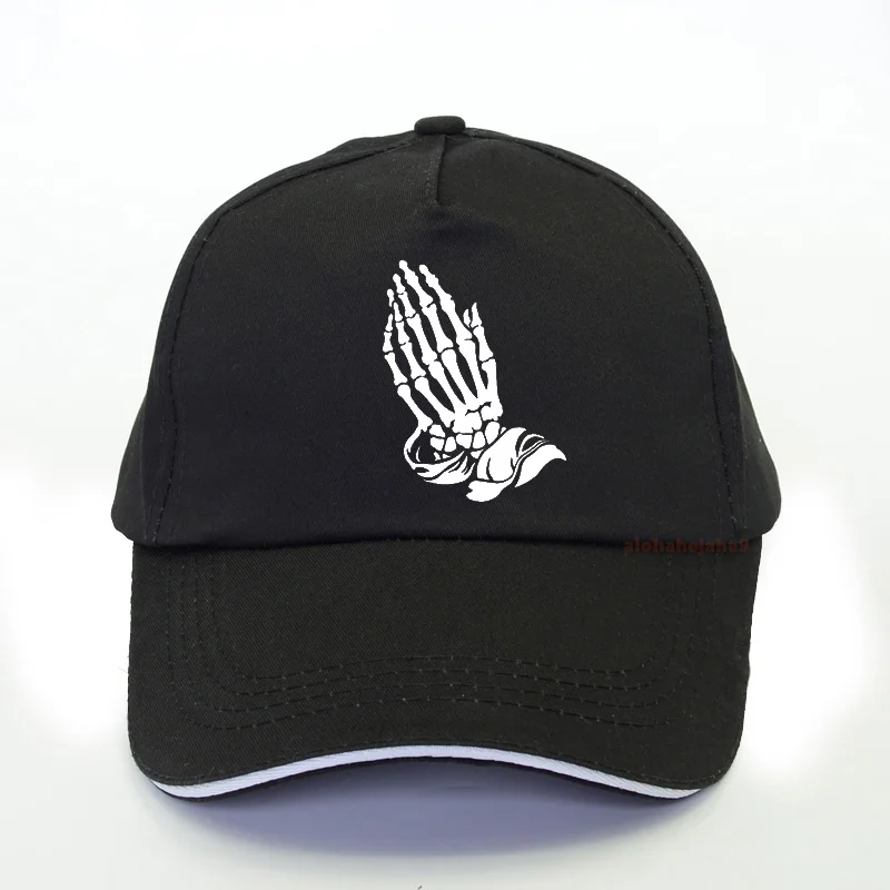 

Praying Hands Men baseball cap Skyrim Dark Brotherhood Hand Dad hat Casual 2020 summer Men women Jesus cap snapback hat