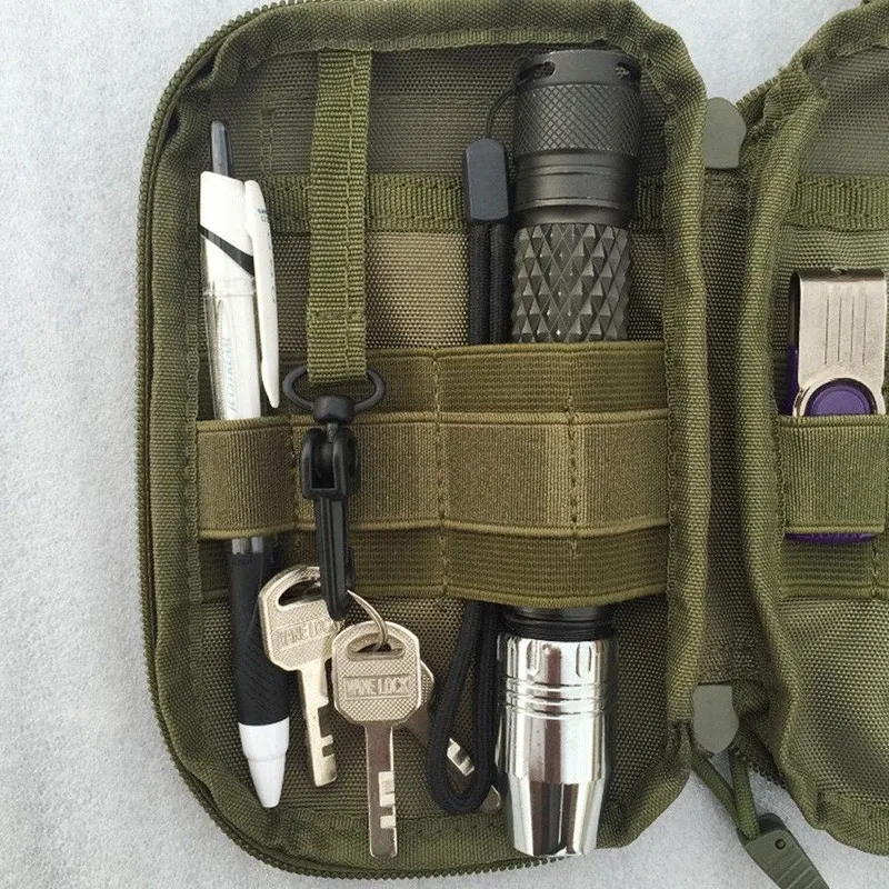 Военный EDC Molle поясная сумка камуфляжная Водонепроницаемая нейлоновая многофункциональная Повседневная Мужская поясная сумка чехол для телефона