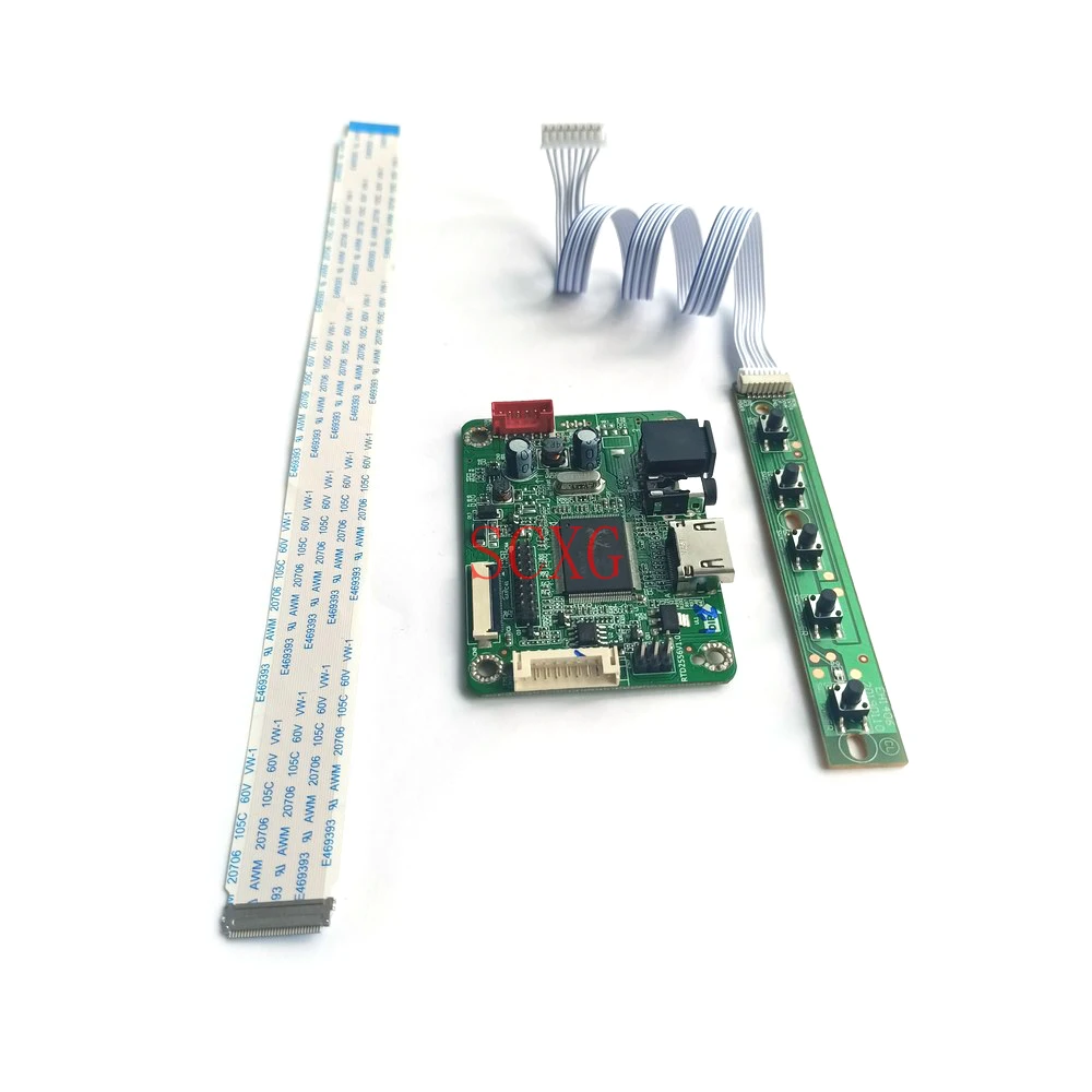 

1920*1080 DIY Kit HDMI-compatible Laptop WLED Drive Display Controller Board For N156HGA-EAB/EAL/EBB N156HGE-EA1/EB1 EDP 30-Pin