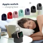 Силиконовый держатель для зарядного устройства, док-станция для Apple Watch 6 5 4 3 2 SE iWatch band 42 мм 38 мм 44 мм 40 мм, Держатель зарядного кабеля # p3