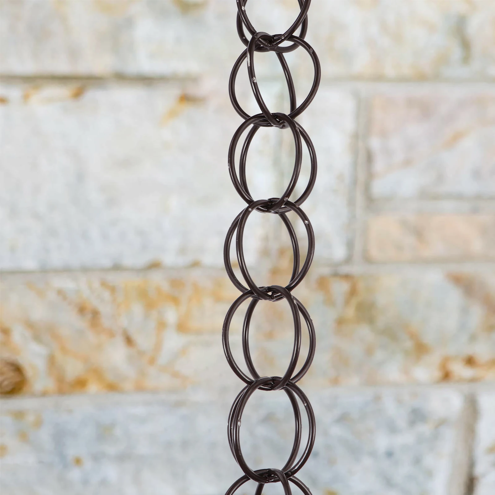 

1PC 1M Winter Drainage Chain Copper Rain Chain Building Villa Roof Gutter Rainwater Chain Drainage Rain Chain Gutter Downspout