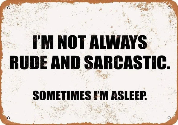 

Я не всегда в России саркастический иногда спящий жестяной знак художественное настенное украшение, винтажный алюминиевый Ретро металличе...