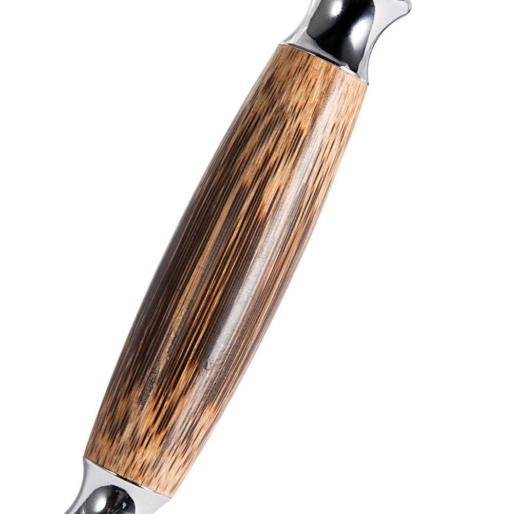 Мужская винтажная ручная бамбуковая бритва нож для бритья двойная Безопасная