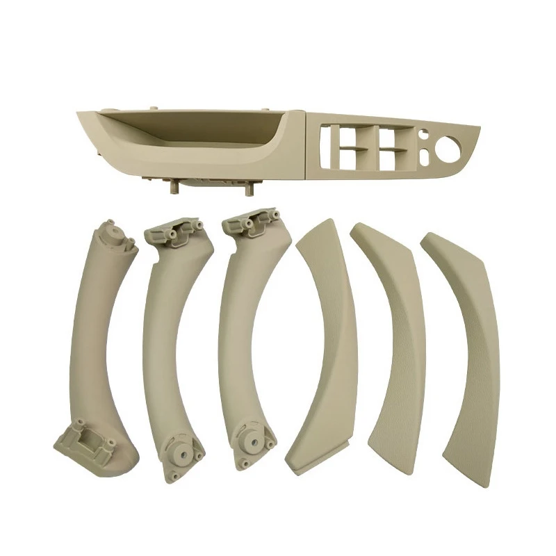 

LHD Inner Door Handle Panel Kit Sedan Pull Trim Cover Car Accessories For-BMW E90 E91 3 Series 2005-2012