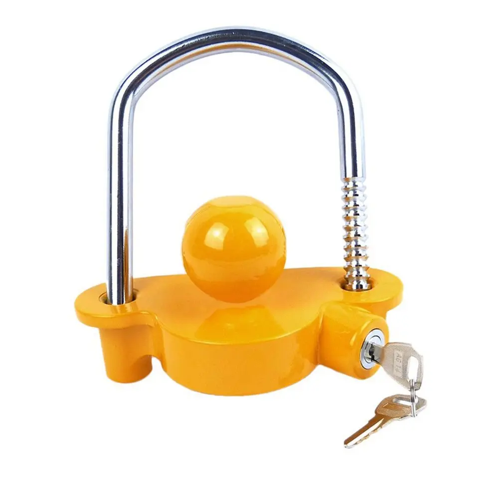 

Trailer Coupling Hitch Lock Trailer Parts Universal Tow Ball Safe Security Anti-Theft Lock Trailer Accessories