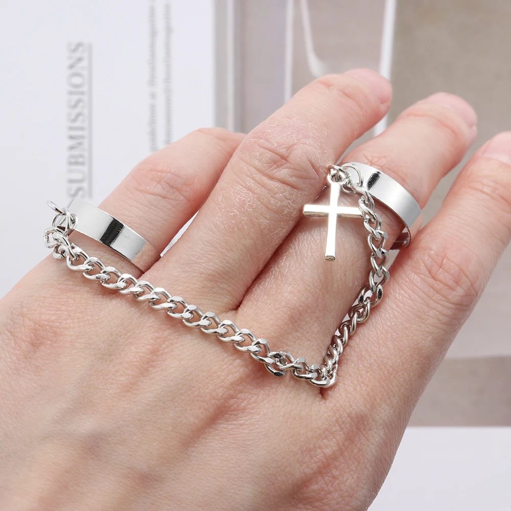 Креативные Регулируемые кольца для хип хоп цепи 2020 модные корейские пальцев