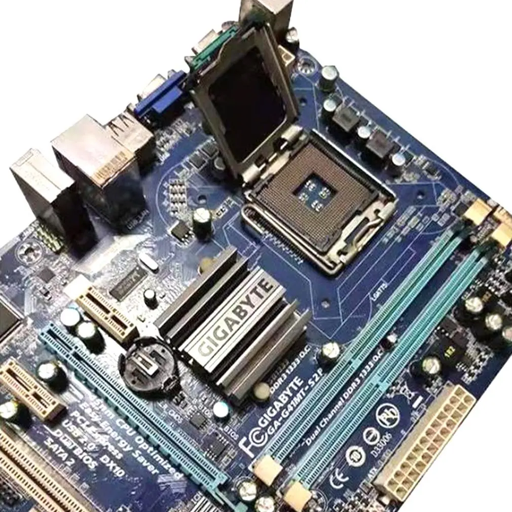 Gigabyte GA-G41MT-S2/S2P/S2PT original mainboard PC P5G41T-M 1.5V DDR3 DIMM Socket 775 Desktop Motherboard | Компьютеры и офис