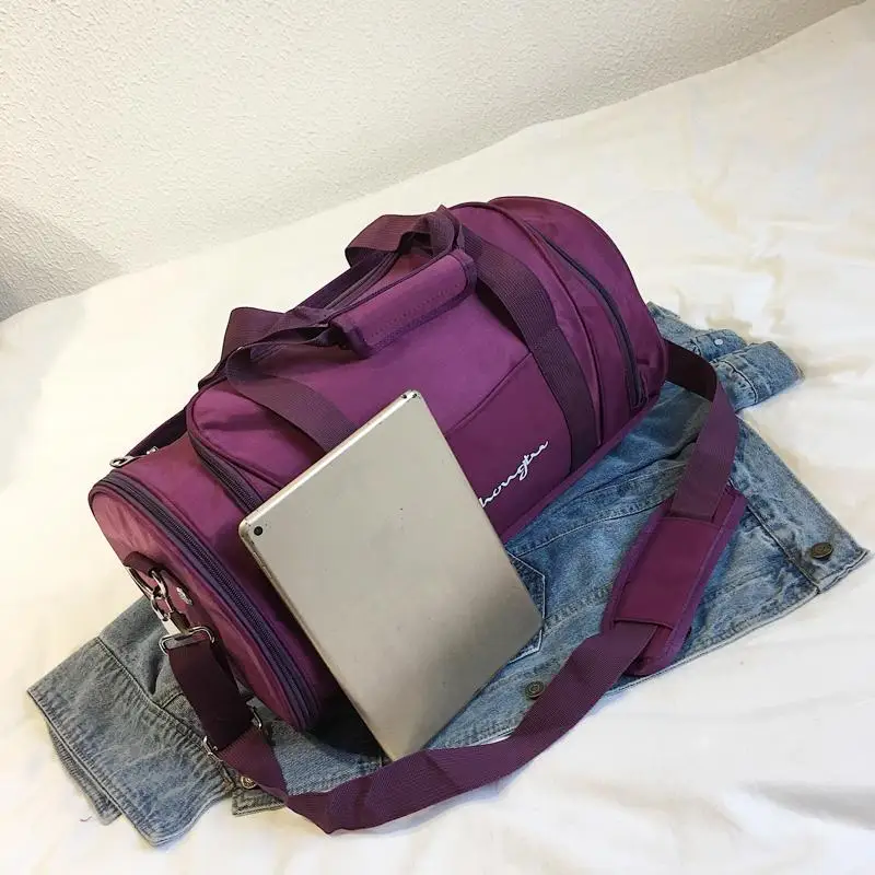 Спортивная сумка для фитнеса тренажерного зала женщин и девочек отделение