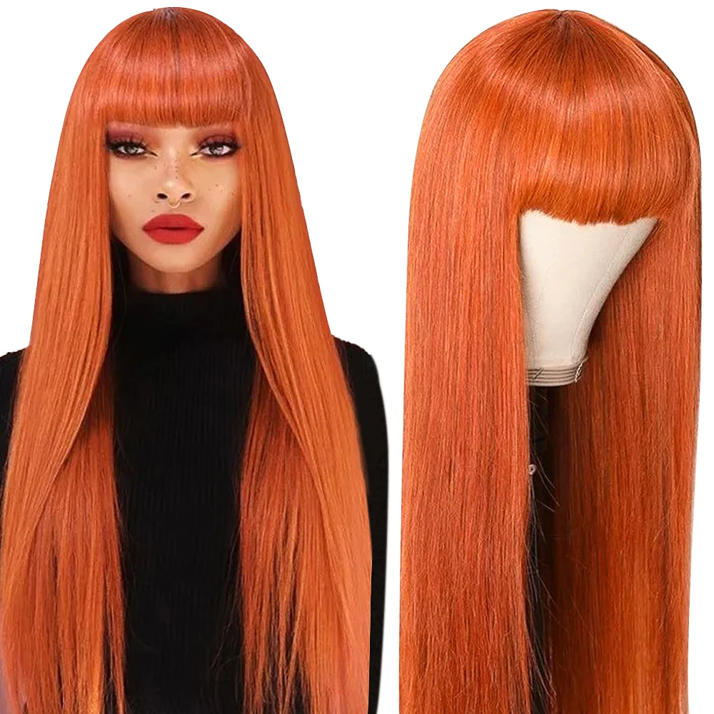 YEZ Ginger Lace Front Wig 150 Density Blonde Lace Front Wig Human Hair Brazilian 32 inch 13x6 Hd Lace Frontal Wig Y44917