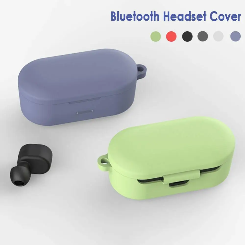 Силиконовый чехол для наушников QCY T1/QS2 противоударный с Bluetooth 5 0|Аксессуары