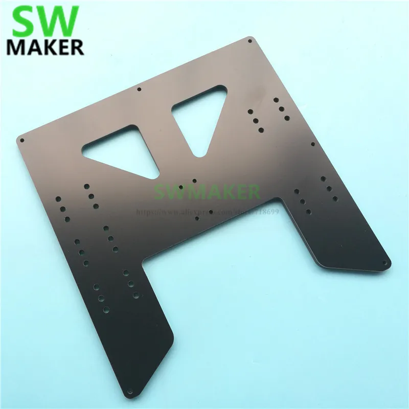 Новый Anet A8 A6 3D принтеры обновление 6 мм алюминиевая композитная пластина Y