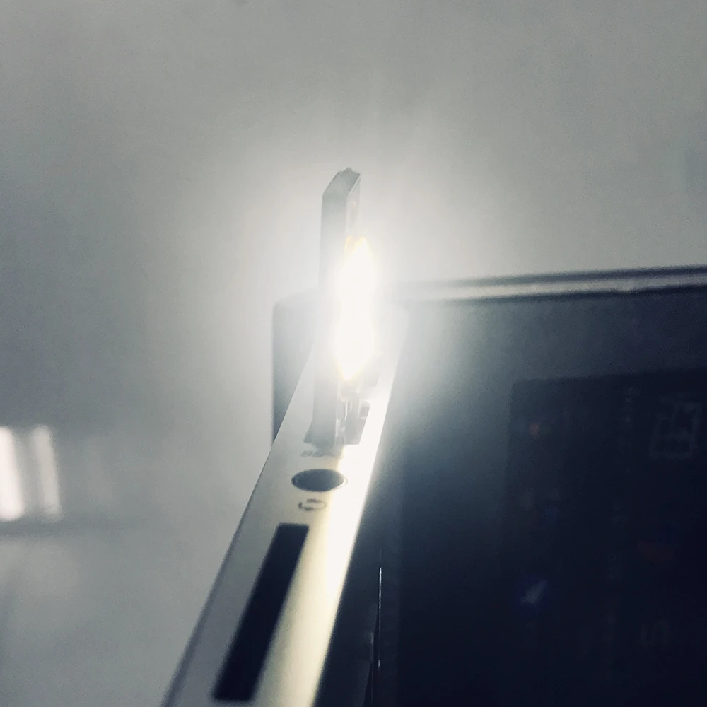 Kebidumei 1 шт. мини сенсорный диммер карманная карта USB мощность лампа 6 светодиодный брелок 1 Вт 5 В светодиодный светильник для ноутбука power Bank компьютера