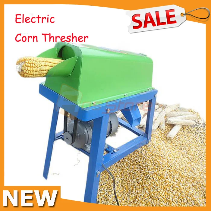 220V фермы электрическая кукурузная молотилка кукурузы молотильная машина для