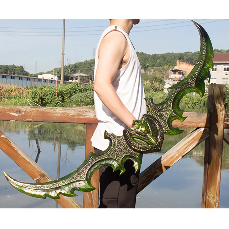 Домашний Настенный декор 125 см металлический нож для охотника за демонами яйца