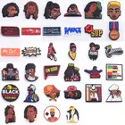 Подвески для обуви BLM, подходят для украшения обуви, мягкие сандалии из ПВХ JIBZ для взрослых, аксессуары для обуви