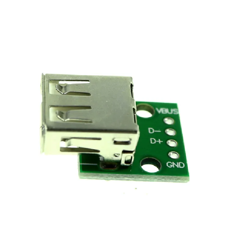 1 шт. USB 2 0 гнездо для DIP 54 мм Pin 4P модуль адаптера | Электроника