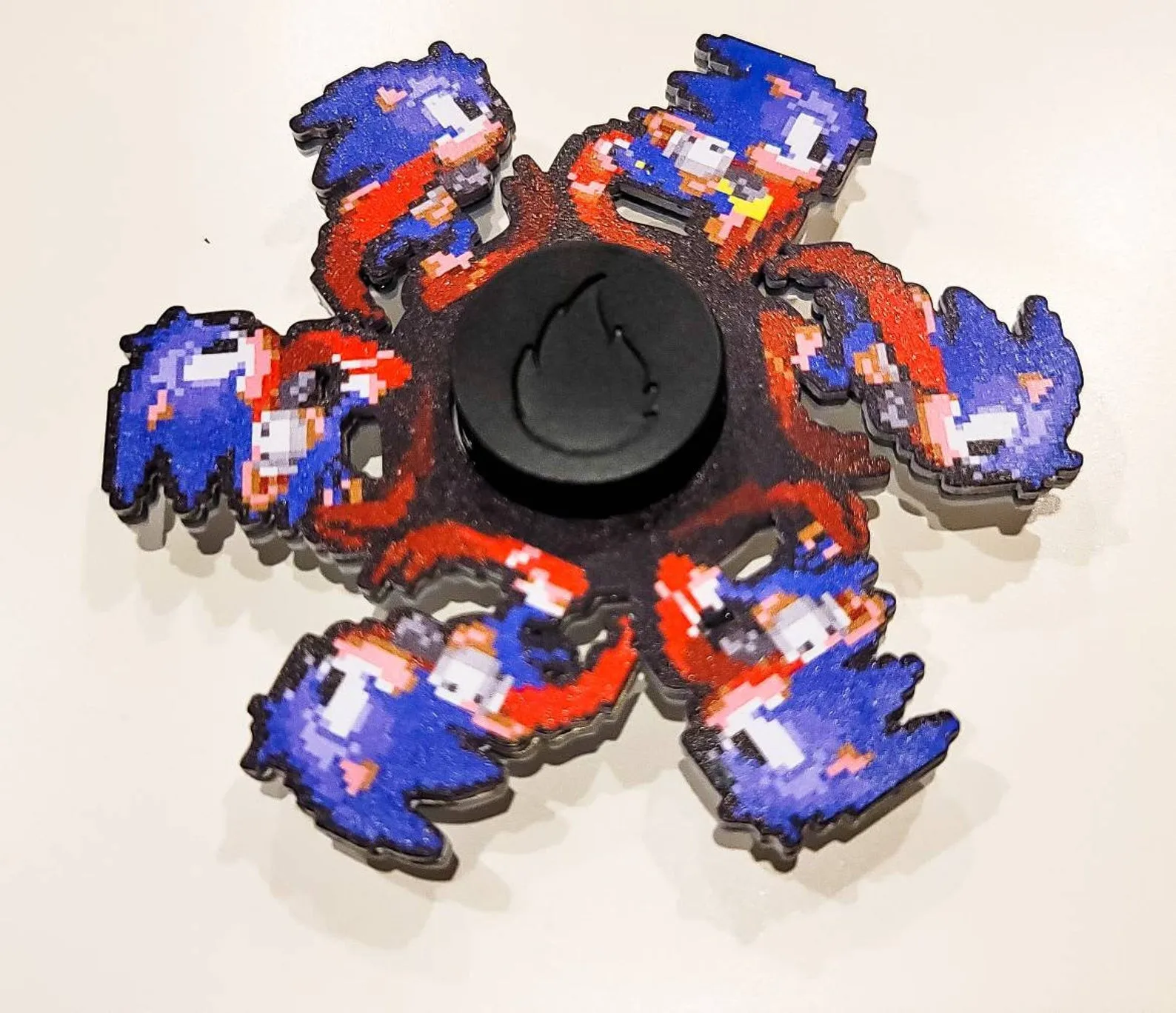 Анимированный Спиннер фиджет-Спиннер крутая динамическая антистрессовая