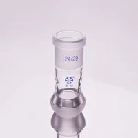 glass reducing adapter 35mm o ring to standard ground mouthglass jointupper grinding 2429lower ball grinding 3520