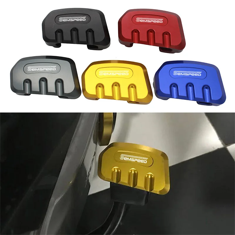 

For Honda Forza 300 Forza 125 Forza 250 MF13 2017-2020 SEMSPEED Motorcycle Stands Plate CNC Side Kickstand Extension Support Pad