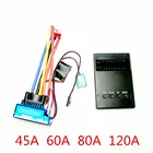 Водонепроницаемый Бесщеточный Регулятор Скорости 45A 60A 80A 120A ESC, пыленепроницаемый для радиоуправляемых автомобилей 18 110 112