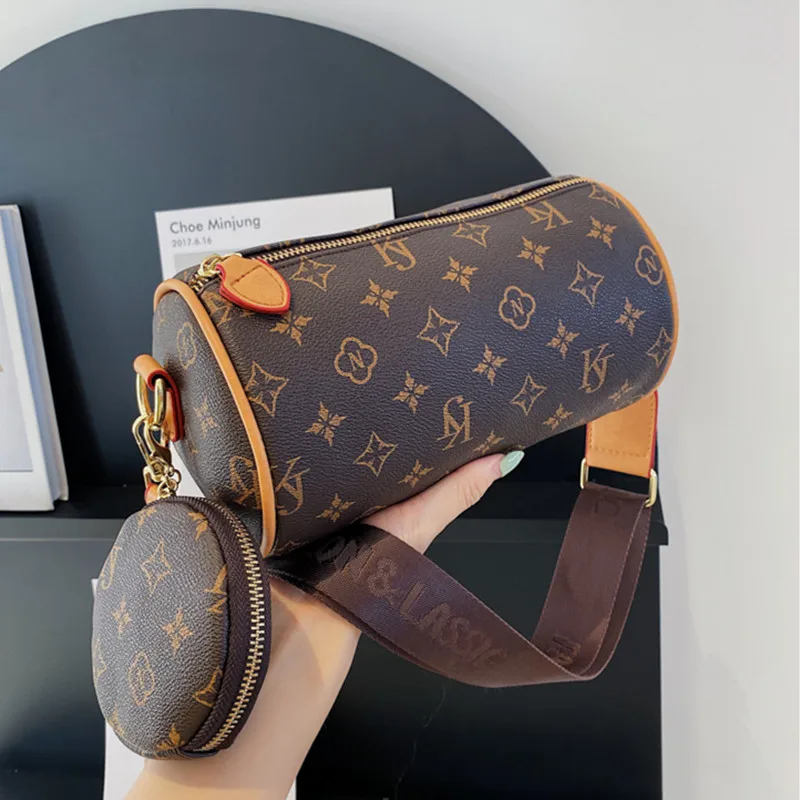 

2021 New Fashion All-match High-quality Presbyopia Retro Shoulder Diagonal Bucket Bag Purses and Handbags Luxury Designer Cc Gg