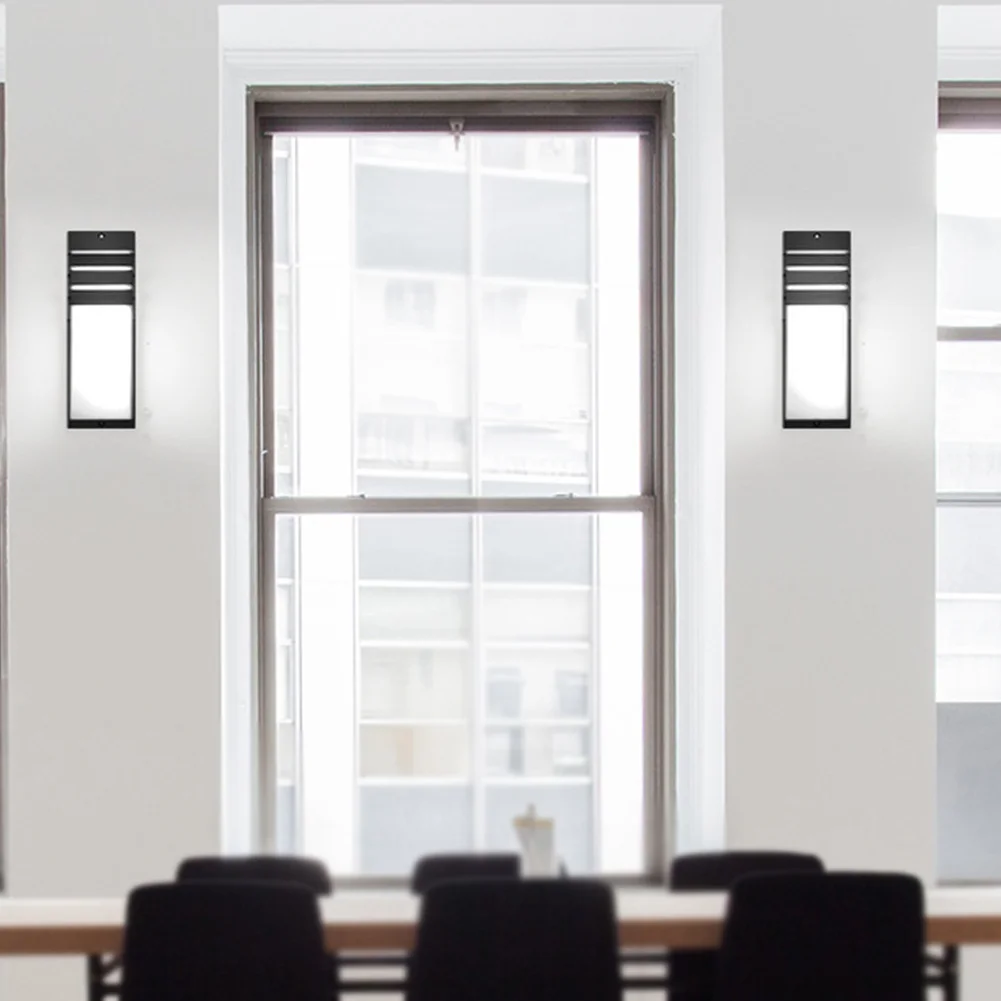 

COB LED Waterproof Indoor Outdoor Aluminum Alloy Modern Half Stripe Wall Light Garden Decoration Eye Protection