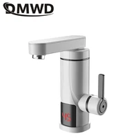 dmwd 3300w household electric instant heating faucet tankless water quickly heating tap quick heat tap water heater led display