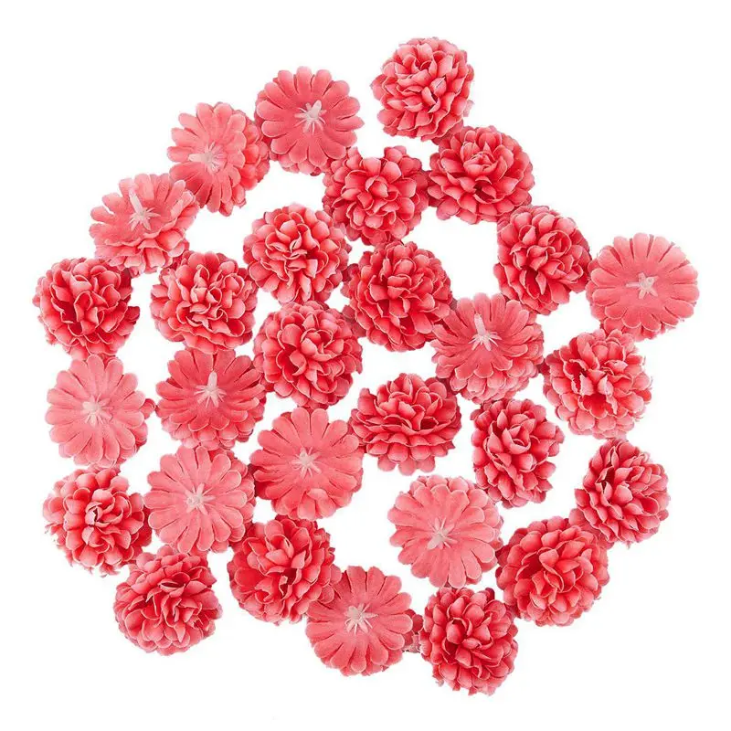 30pcs Daisy Artificial Fake flower Silk Spherical Heads Bulk Wedding Party Decor | Дом и сад