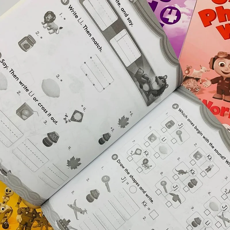 Kup 10 Książek Oxford Naturalny Podręcznik Pisowni Oxford Fonics World 5 Podręcznik + 5 Skoroszyt Dzieci Nauka Angielskiego Nauczania