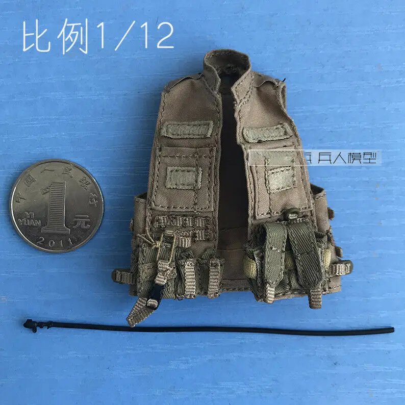 

1/12th Vest Hanging Model For 6" Male DAM Action Figure Doll