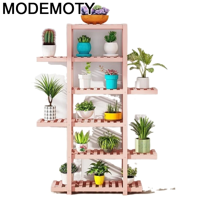 

Saksi Standi Estante Para Flores Estanteria Jardin Living Room Plant Rack Dekoration Balcony Shelf Stojak Na Kwiaty Flower Stand
