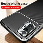 Защитный чехол из углеродного волокна для Xiaomi Redmi Note 9 Pro Max 8 10 Pro, противоударный защитный чехол Redme Note 8 9T 10S