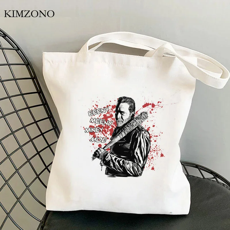

the Walking Dead shopping bag eco reusable jute bag grocery bolso bolsa bag reciclaje bolsa compra grab