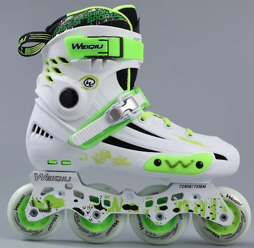 Взрослые кроссовки для роликовых коньков женские обувь хоккея с шайбой белые
