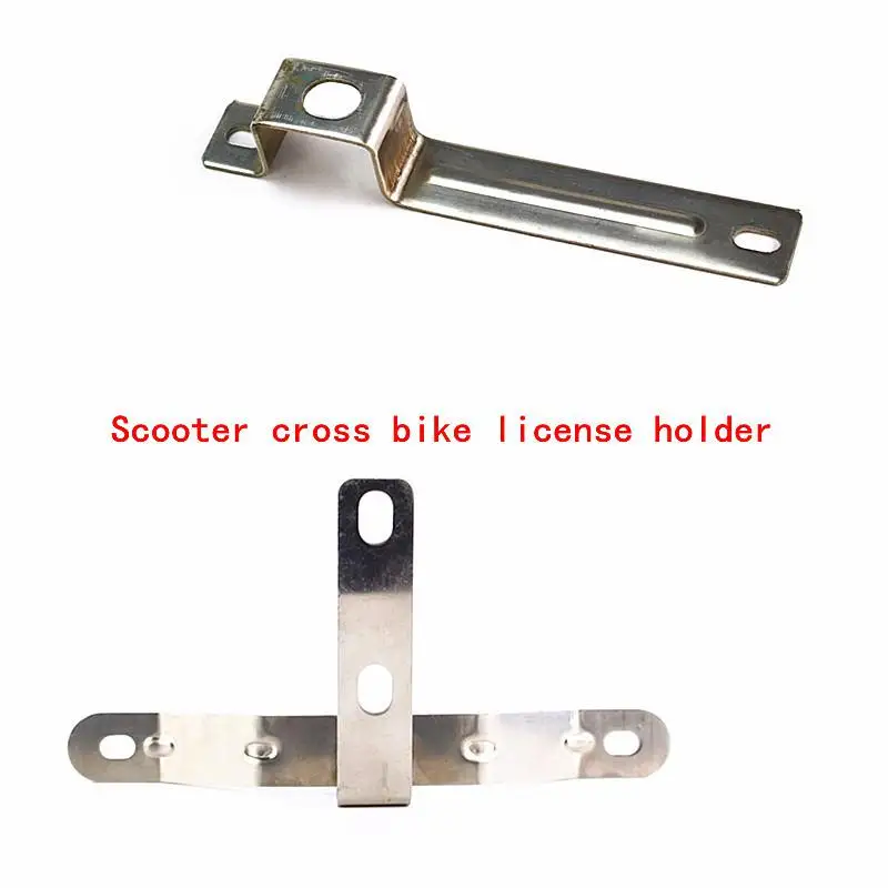 Универсальный держатель номерного знака мотоцикла из нержавеющей стали с