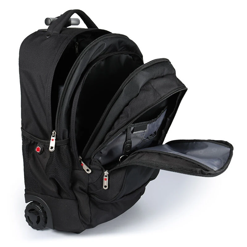 Швейцарская брендовая Дорожная сумка на колесиках многофункциональный рюкзак