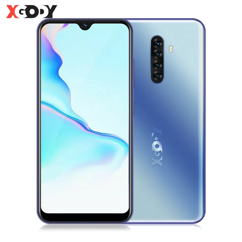 Смартфон XGODY Note 8 4G Android 9 0 6 3-дюймовый экран Waterdrop 2 ГБ 16 MTK6737 двойная камера Мп 3 мАч
