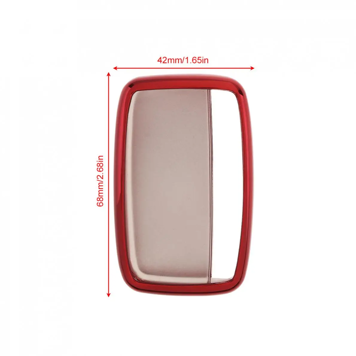 Чехол из ТПУ с прямой пластиной для автомобильного ключа защитный держатель Land