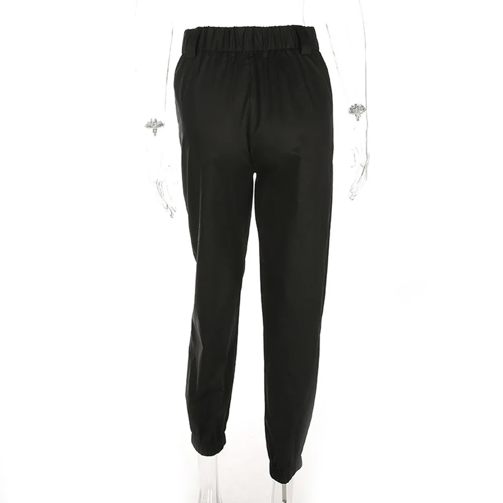 Женские повседневные брюки-гаремы мешковатые брюки в стиле хип-хоп для танцев