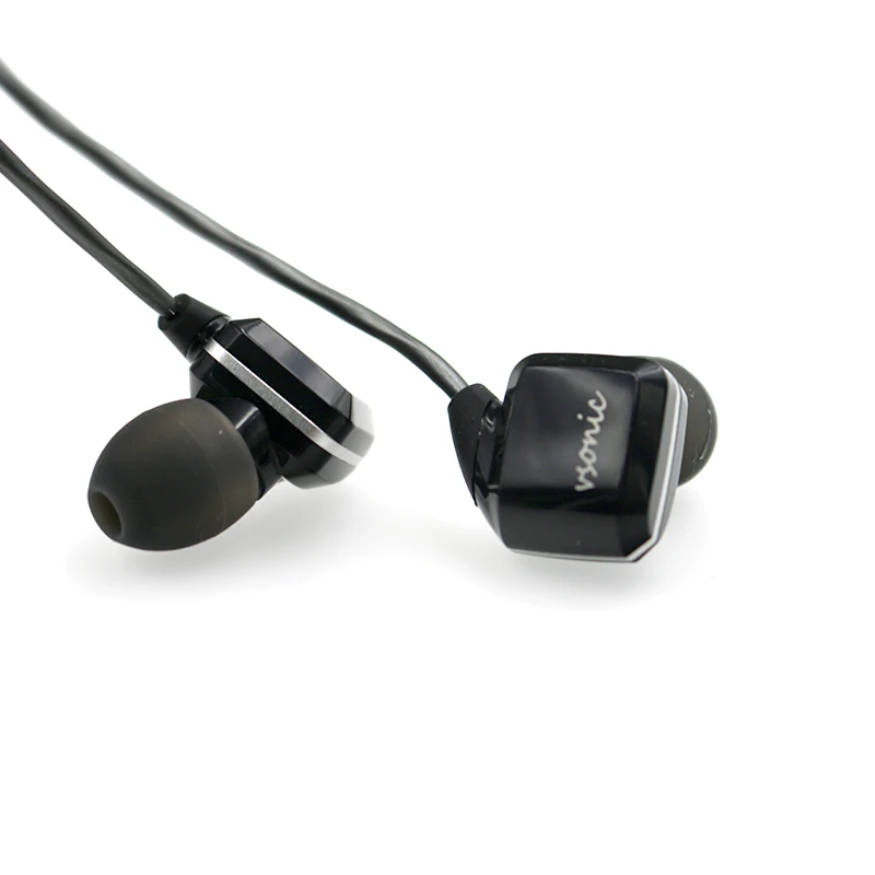 VSONIC новейший GR07 GR07i с микрофоном HIFI внутриканальные высокодинамические