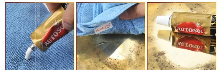 Нож Autosol для полировки воска зеркала ножа из нержавеющей стали 75 мл 100 г|Абразивы| | - Фото №1